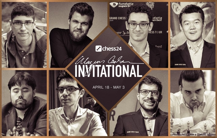 Caruana to meet Carlsen in the Quarterfinals of the Chessable