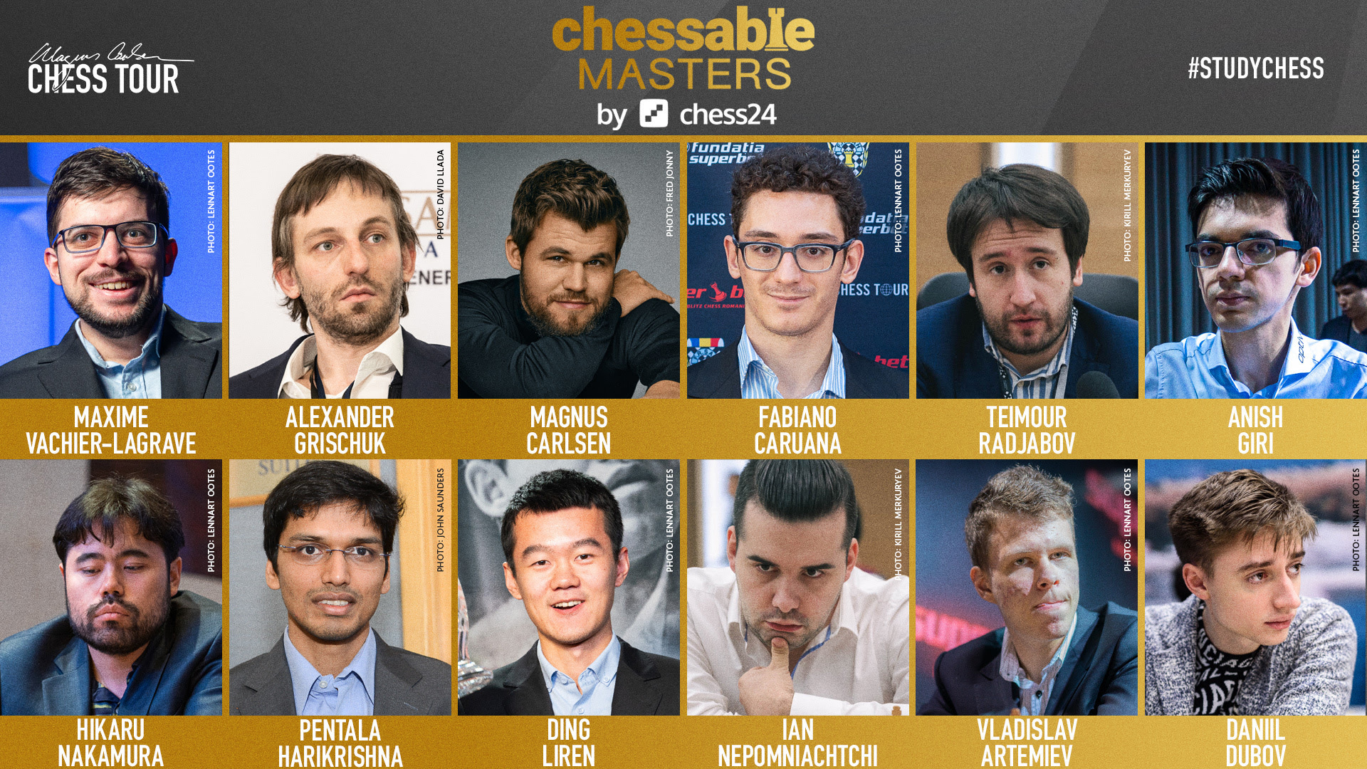 Carlsen, So, Vachier-Lagrave and Radjabov through to semis